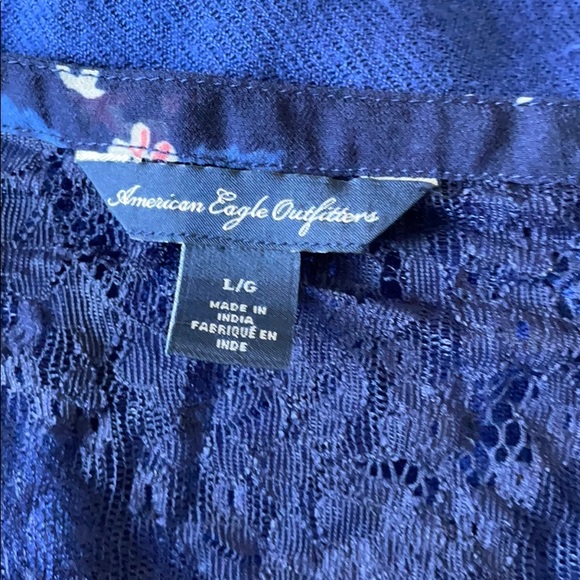 Sheer flowered print top - Picture 9 of 10